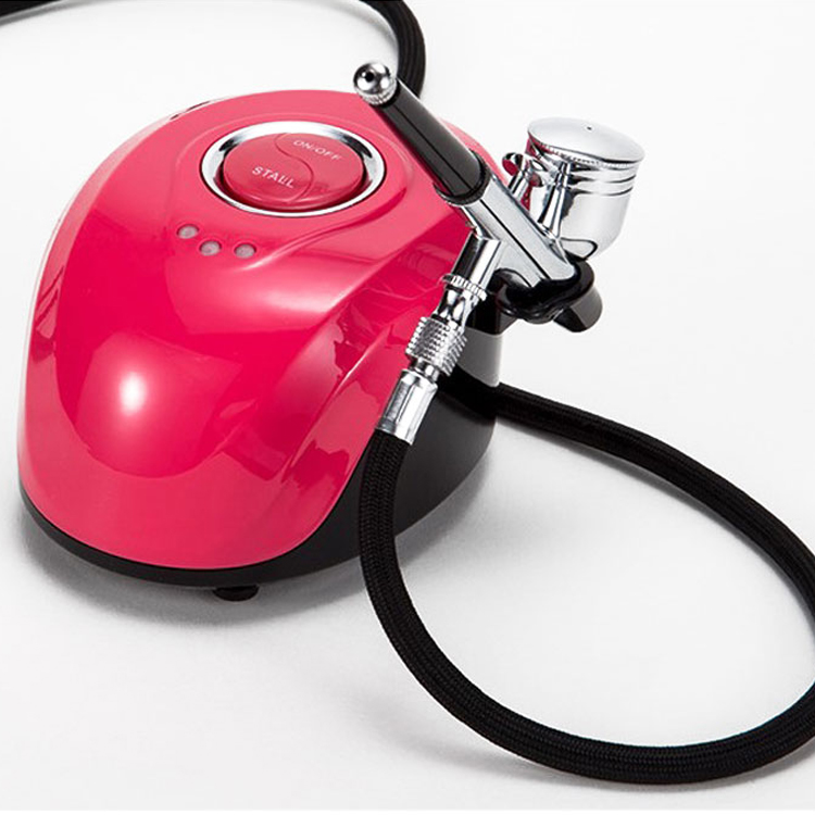 Airbrush Kit With Mini Compressor - Kit Airbrush Profesional Portabel ABS dengan