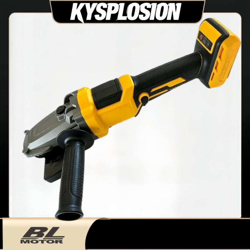 Brushless Angle Grinder Battery Powered - Untuk Baterai Dewalt 20V, Gerinda Sudut