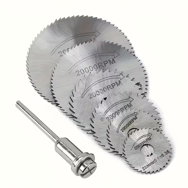 Reciprocating Saw Attachment Drill - 1 Set Pisau Gergaji Bundar Mini,