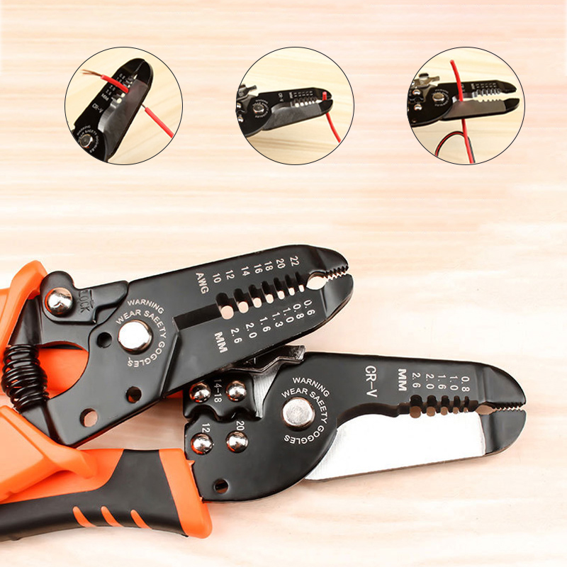 Automatic Wire Stripper Cutter - Alat Pengelupas Kabel Jaringan Pengelupasan Listrik