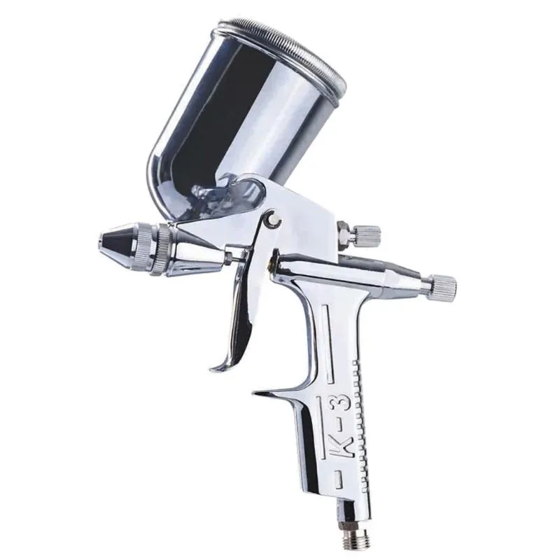 Airbrush Kit With Mini Compressor - Pistol Semprot Cat Mini 150ml, Pistol
