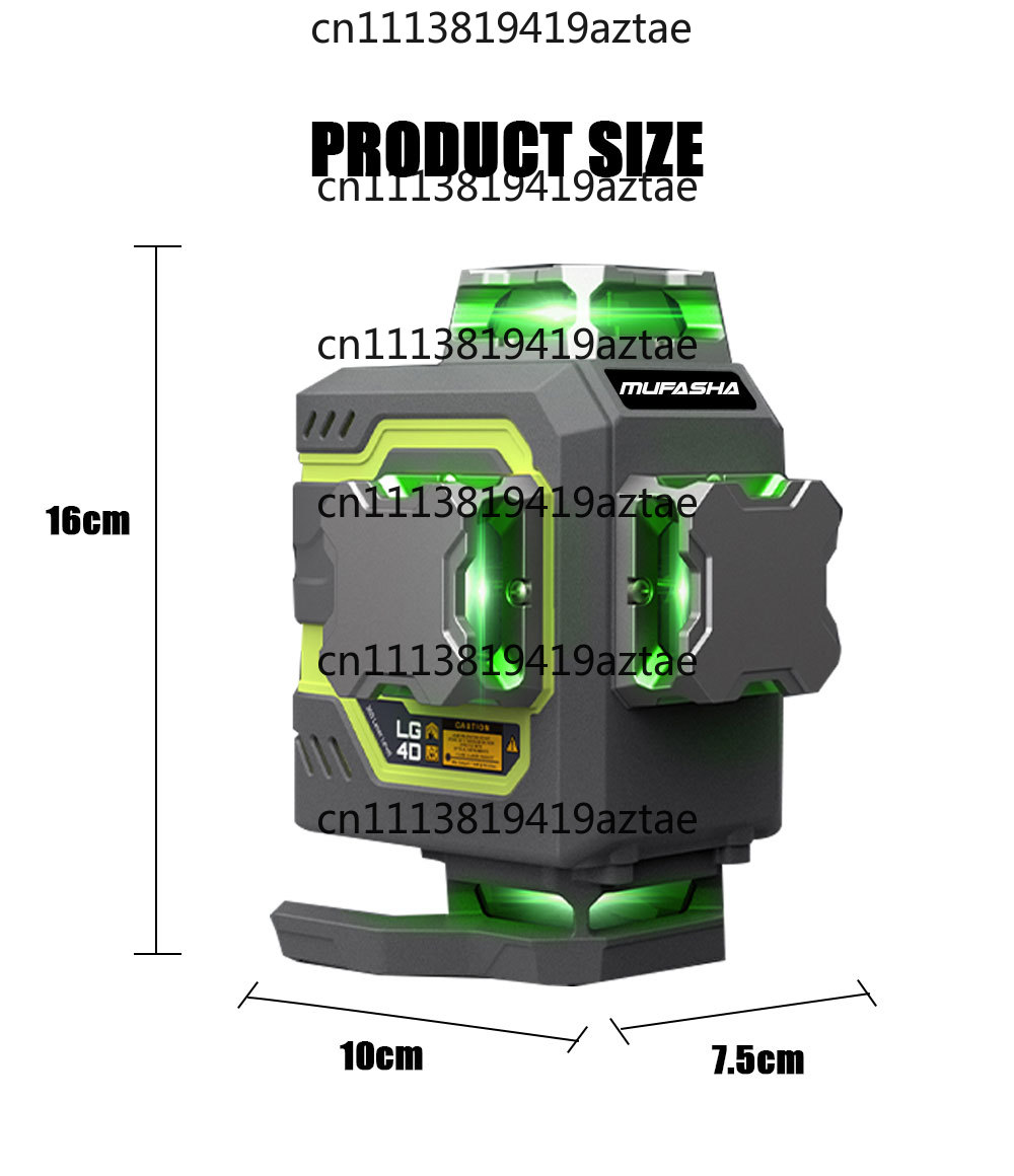 16 Garis Laser Level 360 Self  - Laser Level 16 Lines 4D Green ulasan dan harga