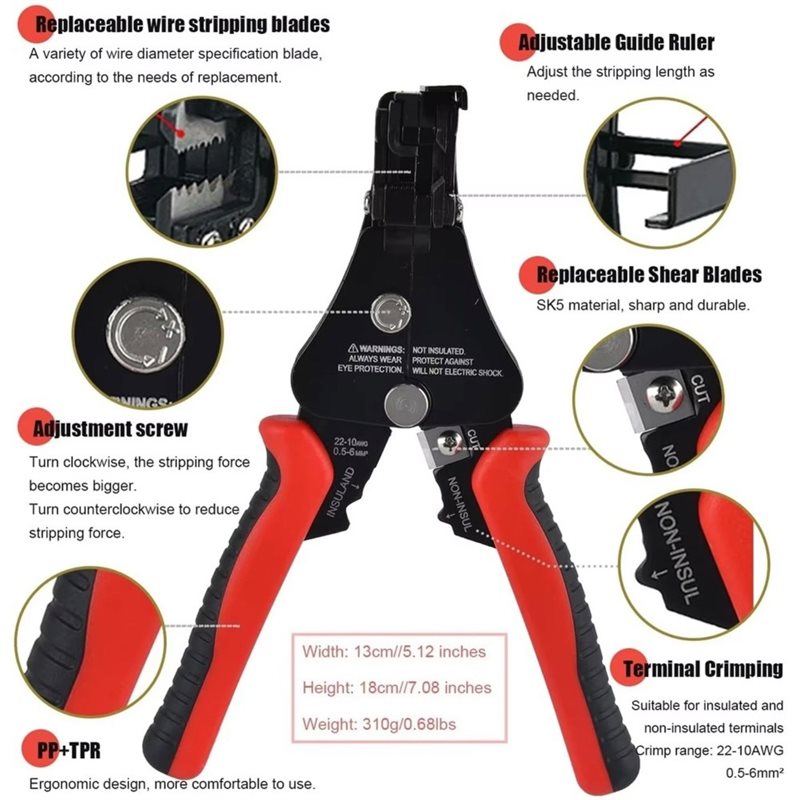 VELIF – Alat Pemotong, Pengupa - Automatic Wire Stripper Cutter ulasan dan harga