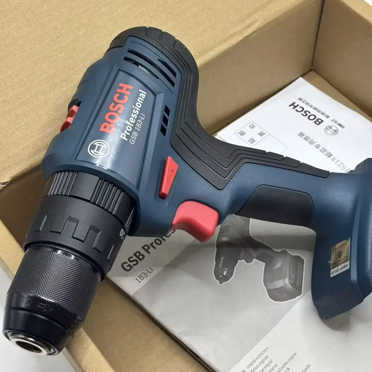 Bosch GSB 183-LI, Bor Elektrik - Brushless Cordless Electric Drill 18V ulasan dan harga