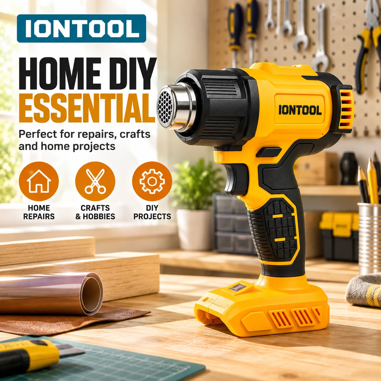Pistol Panas Tanpa Kabel IONTO - Cordless Heat Gun For Shrink Tubing ulasan dan harga