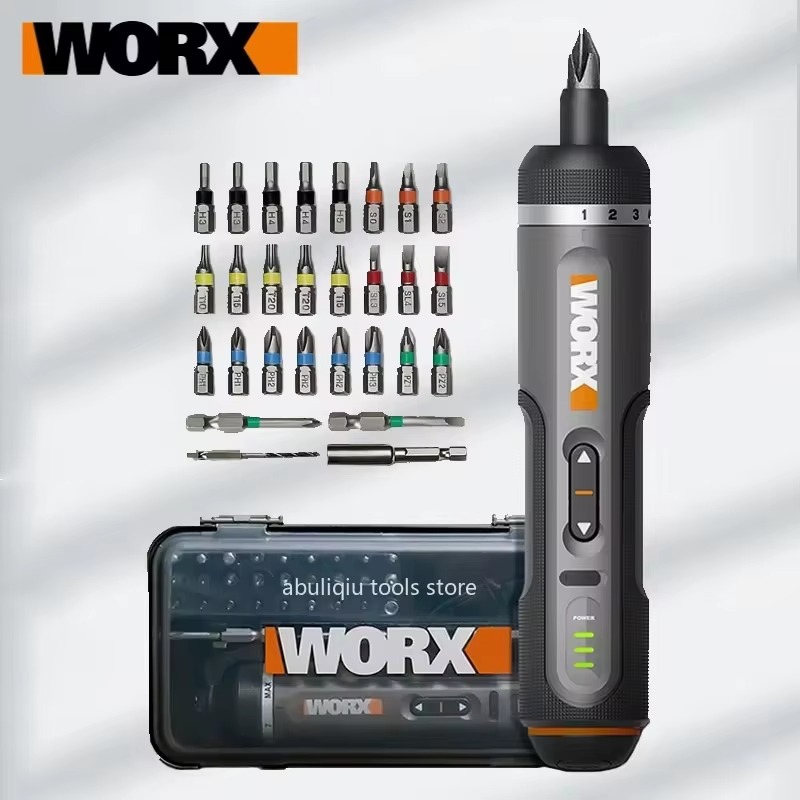 Set Obeng Listrik Mini 4V WX24 - Electric Screwdriver Rechargeable Usb ulasan dan harga