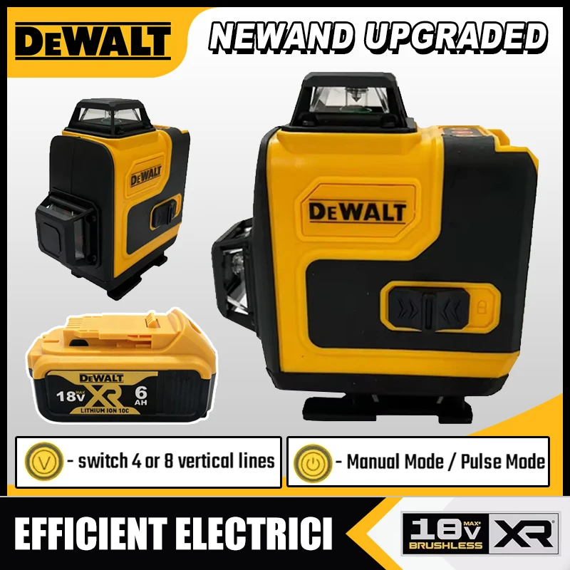 Dewalt Laser Level 360 Hijau 1 - Laser Level 16 Lines 4D Green ulasan dan harga