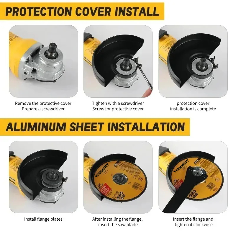 Vesmatity DCG406 Mesin Gerinda - Brushless Angle Grinder Battery Powered ulasan dan harga
