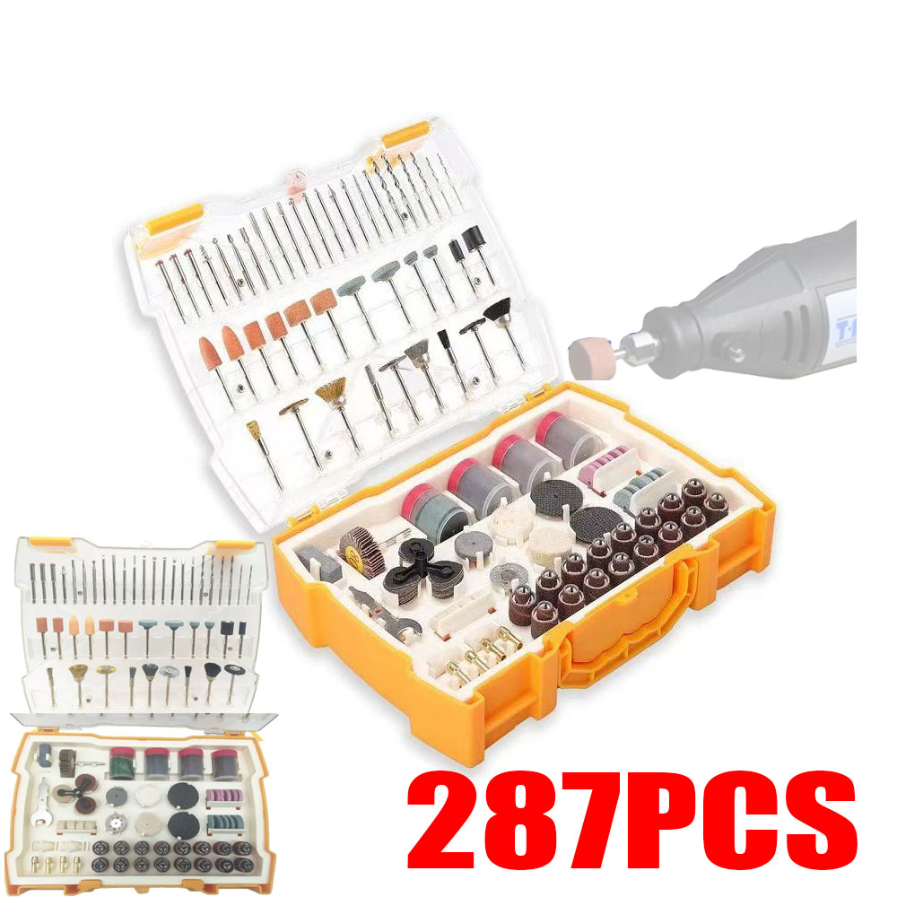 Set Aksesoris Alat Putar Abras - Cordless Rotary Tool Kit Accessories ulasan dan harga